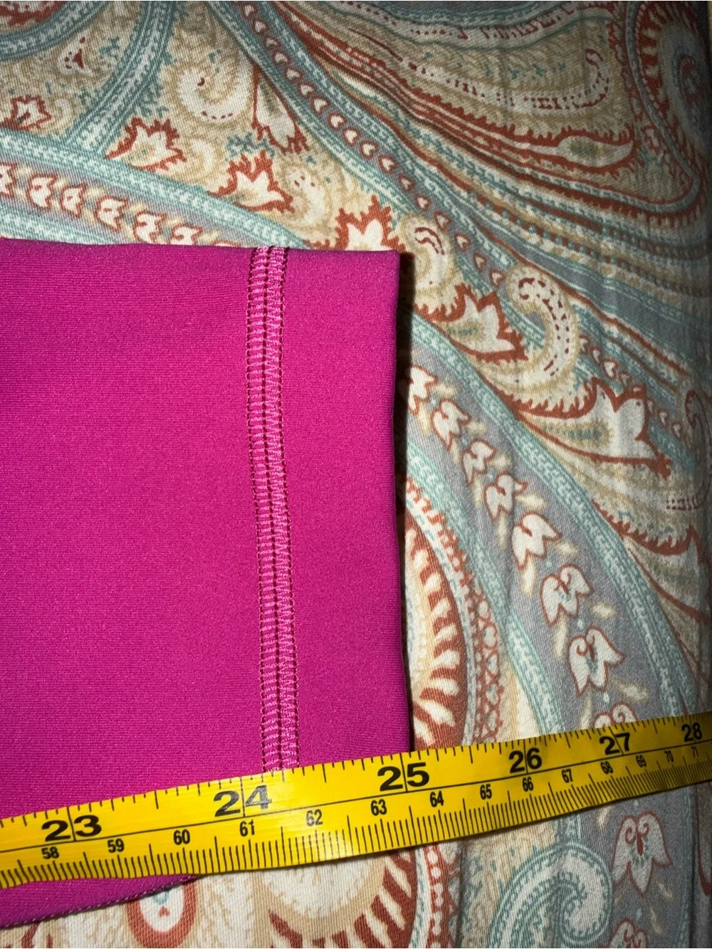 Lululemon crop leggings size 6/L25